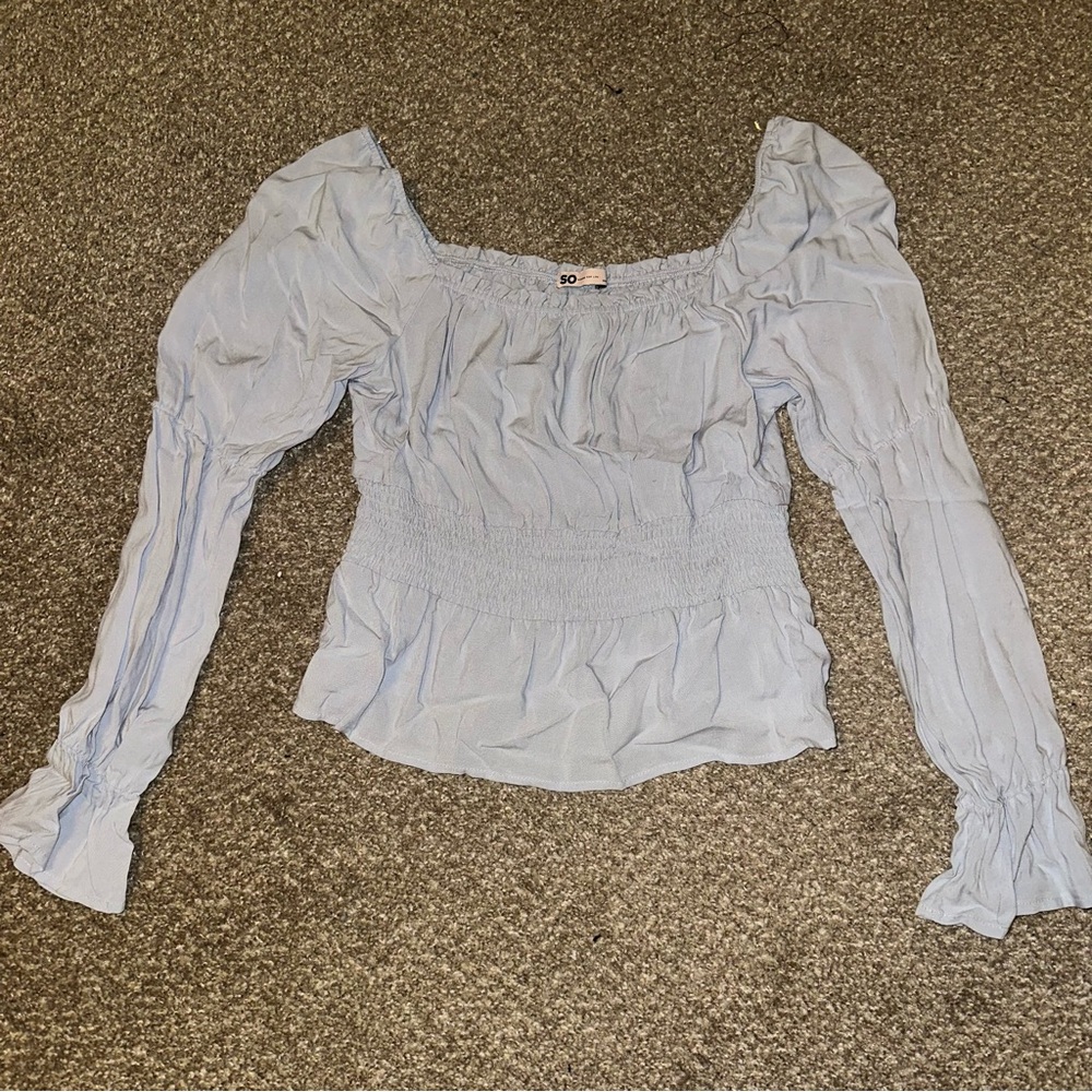 Light Blue Women's Top